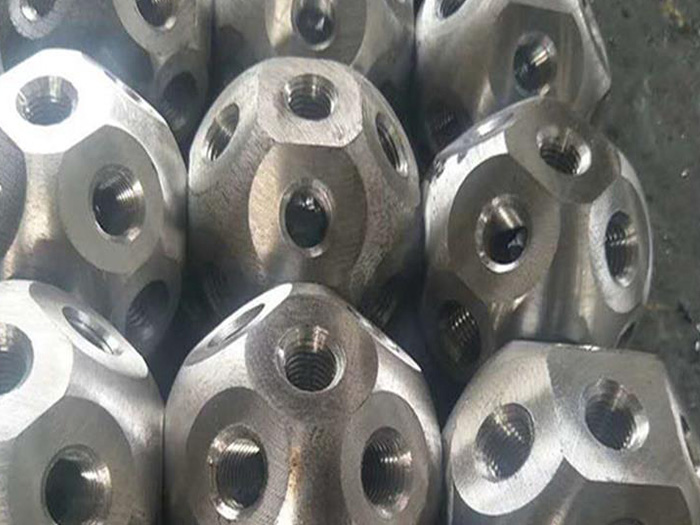 德兴螺栓球网架杆件制作