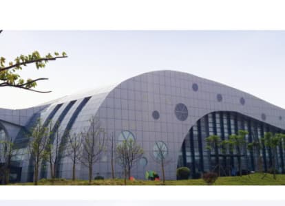 德兴会议中心外景网架工程