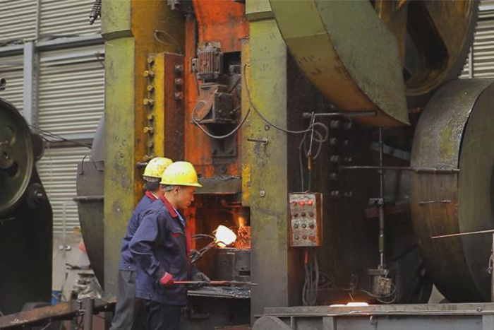 德兴网架配件车间